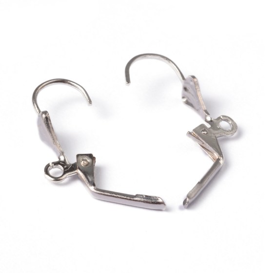 Ohrhaken 18 x 10 mm, platin