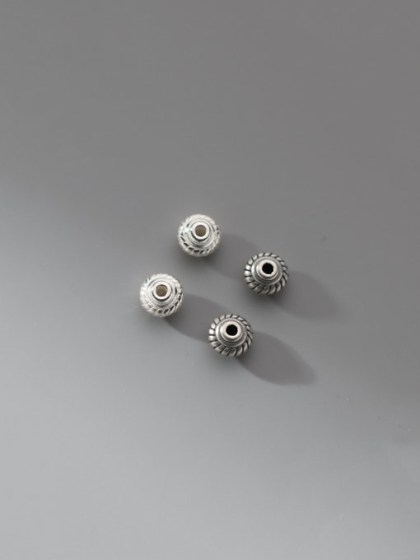 FAN-925-Sterling-Silver-Geometric-Vintage-Beads-0