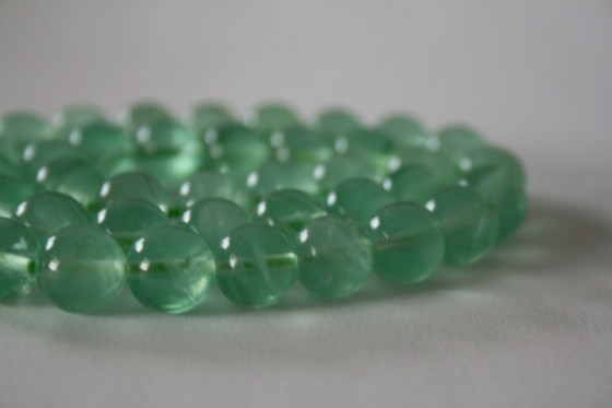 Grüne Fluorit Perlen