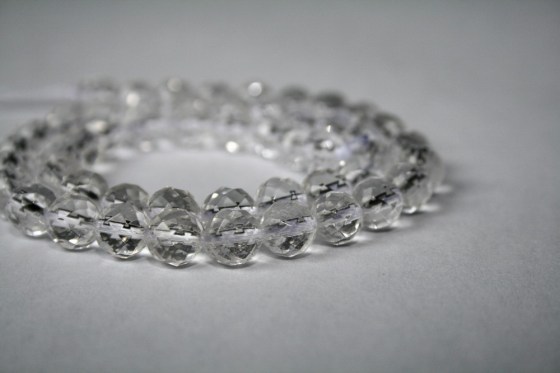 Kristall Perlen, facettiert, 8 mm
