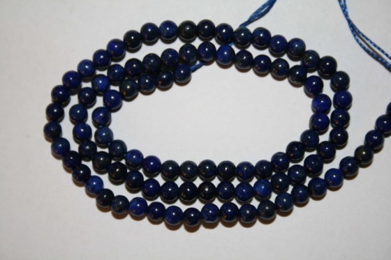 Lapis Lazuli Perlen, 4 mm