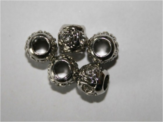 Strass Perle, 8 x 7 mm